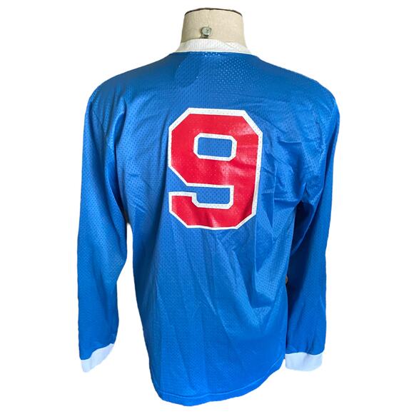 Champion Vintage Fort Lewis Long Sleeve Jersey #9 Large - Picture 2 of 6